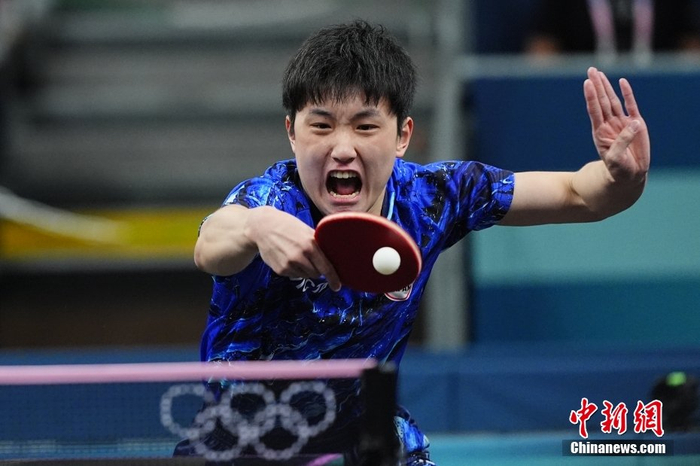 英国乒乓球队碾压比利时乒乓球队,张本智和统治全场 英国乒乓球队碾压比利时乒乓球队,张本智和统治全场